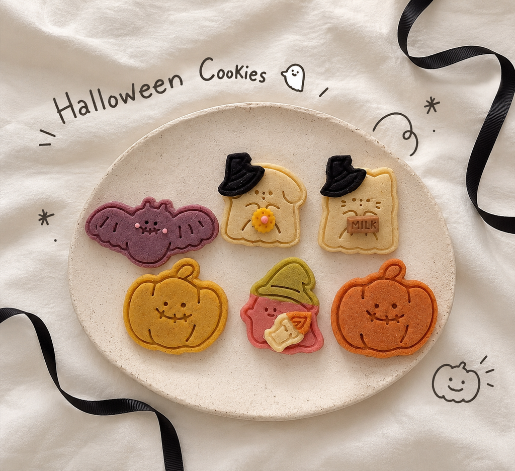 Halloween Cookie Set - 6 Pieces