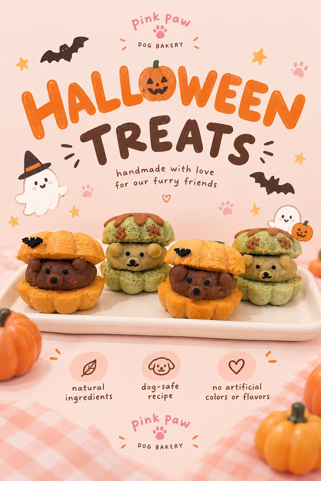 Halloween Puppy Buns