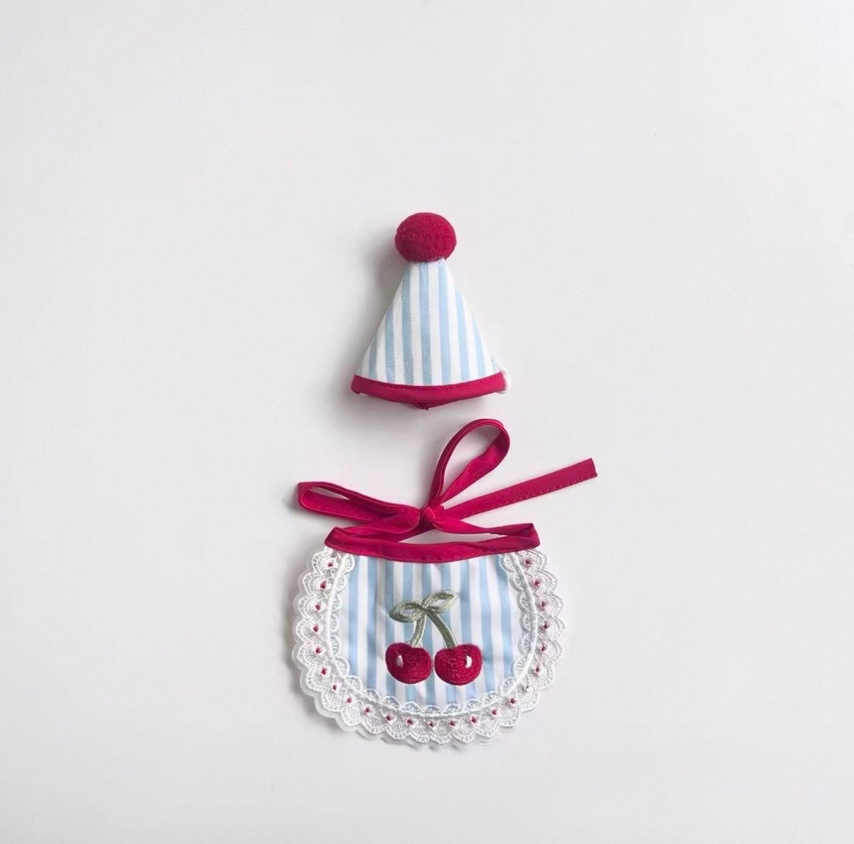 Cherry Stripe Set