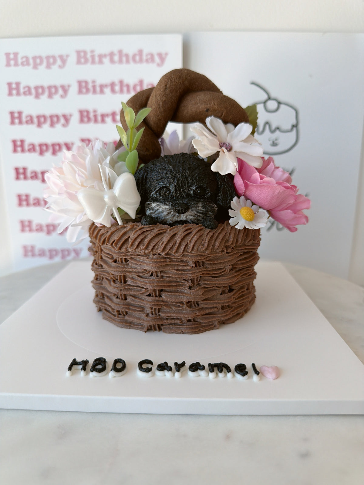 Flower Basket Cake