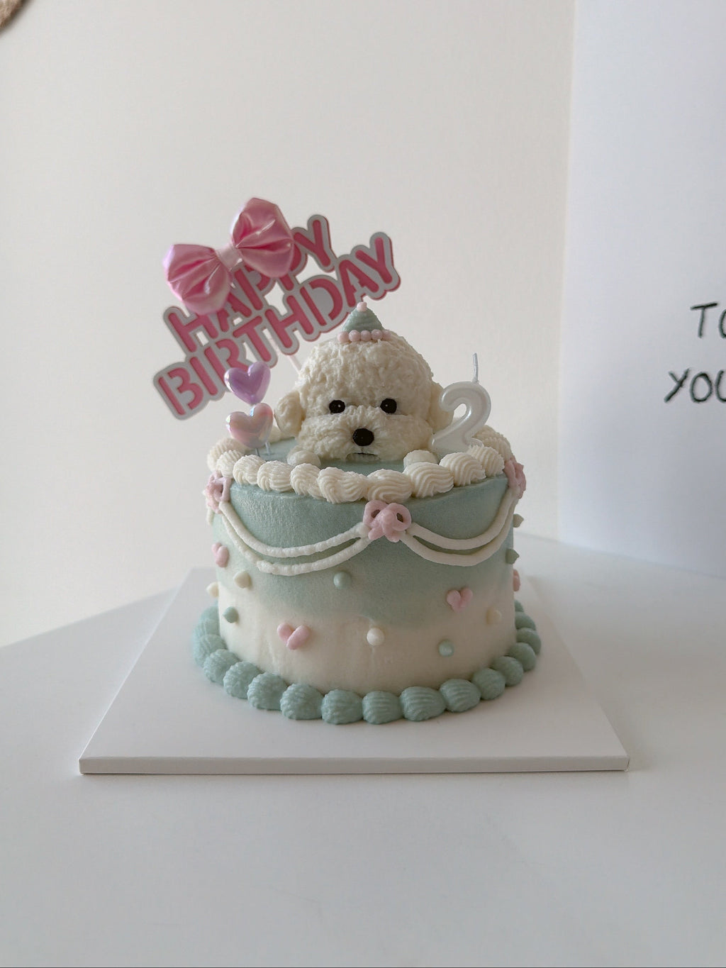 Face Topper Cake
