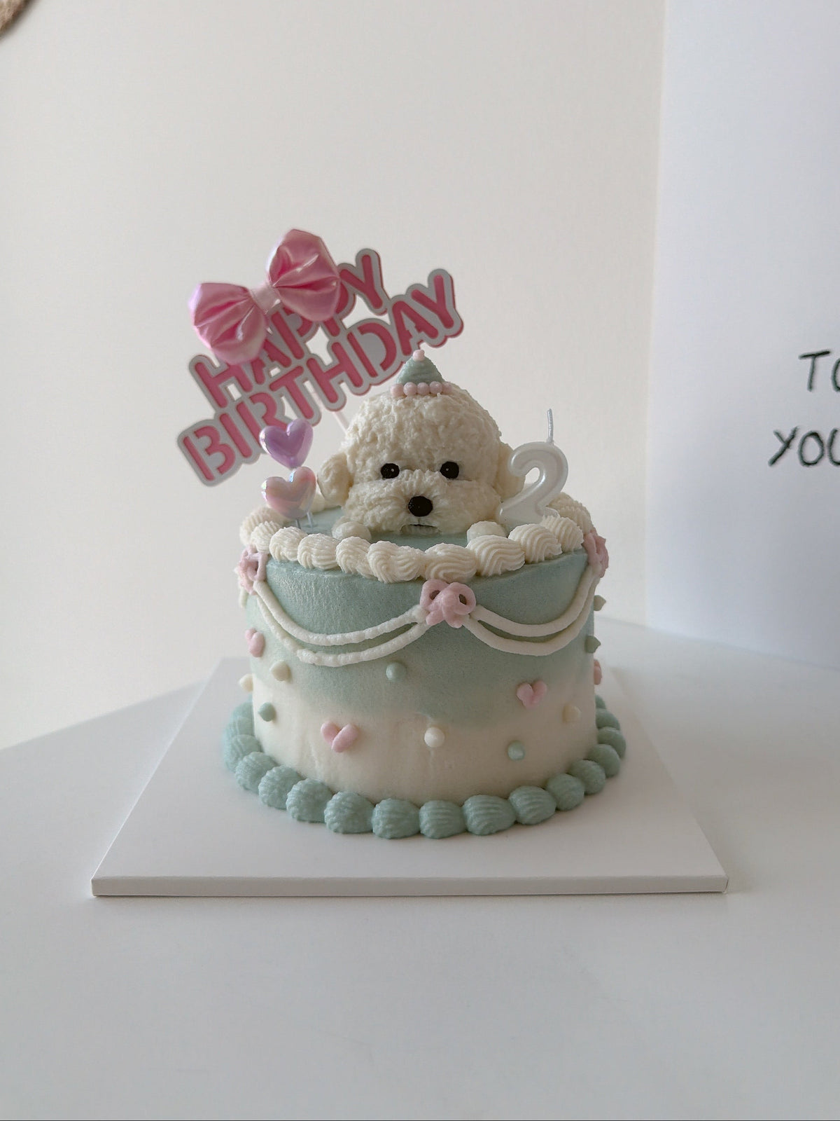 Face Topper Cake