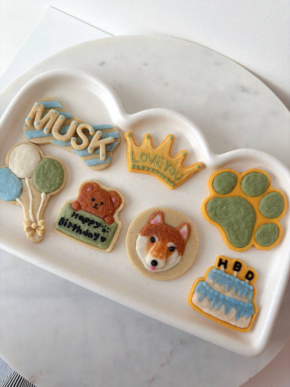 Custom Birthday Cookie Set
