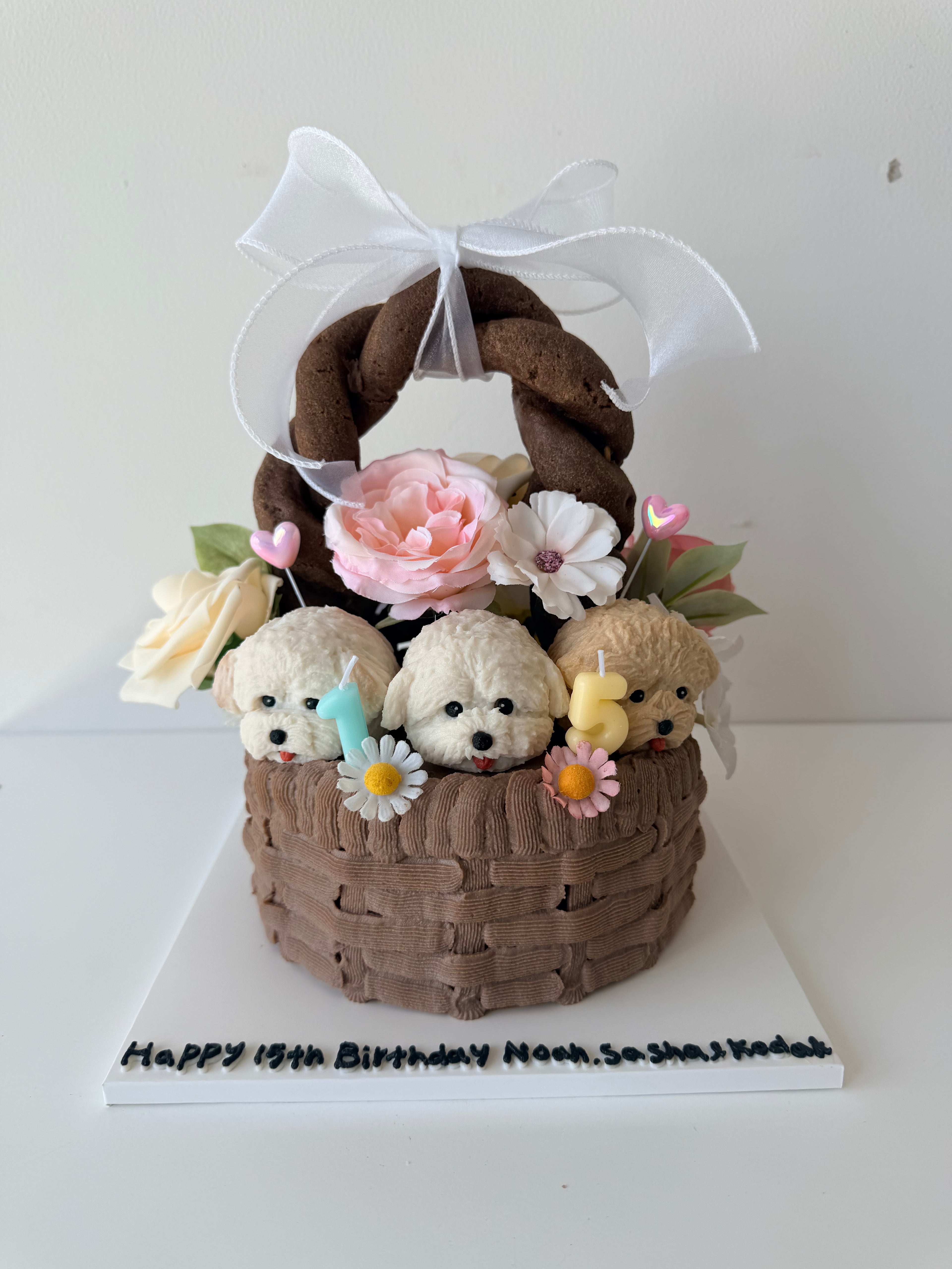 Flower Basket Cake